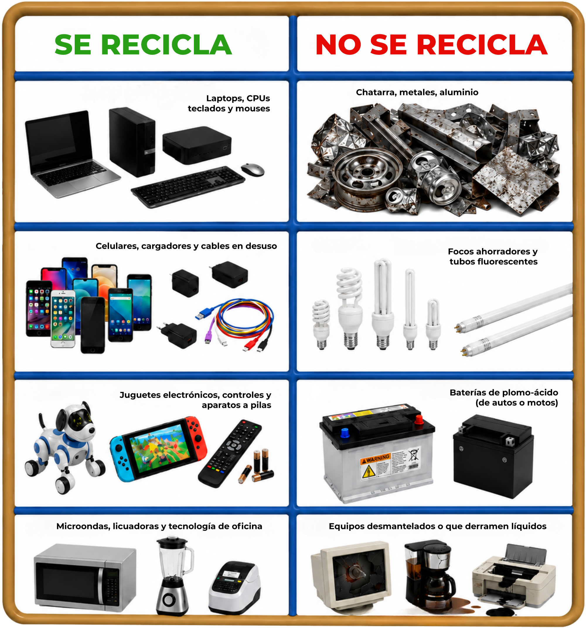 Guía de reciclaje